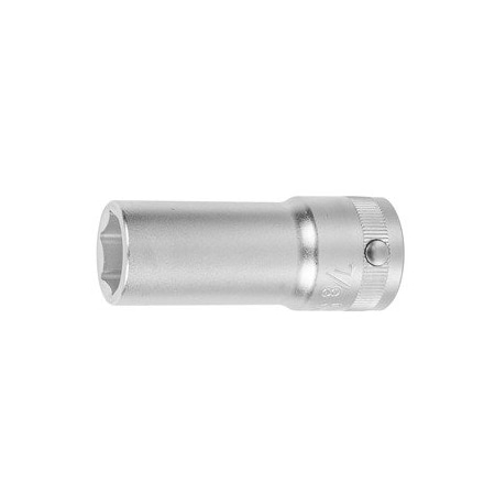 Holex 3/4 inch Drive Socket, 6 pt, Deep, 7/8 inch 644702 7/8